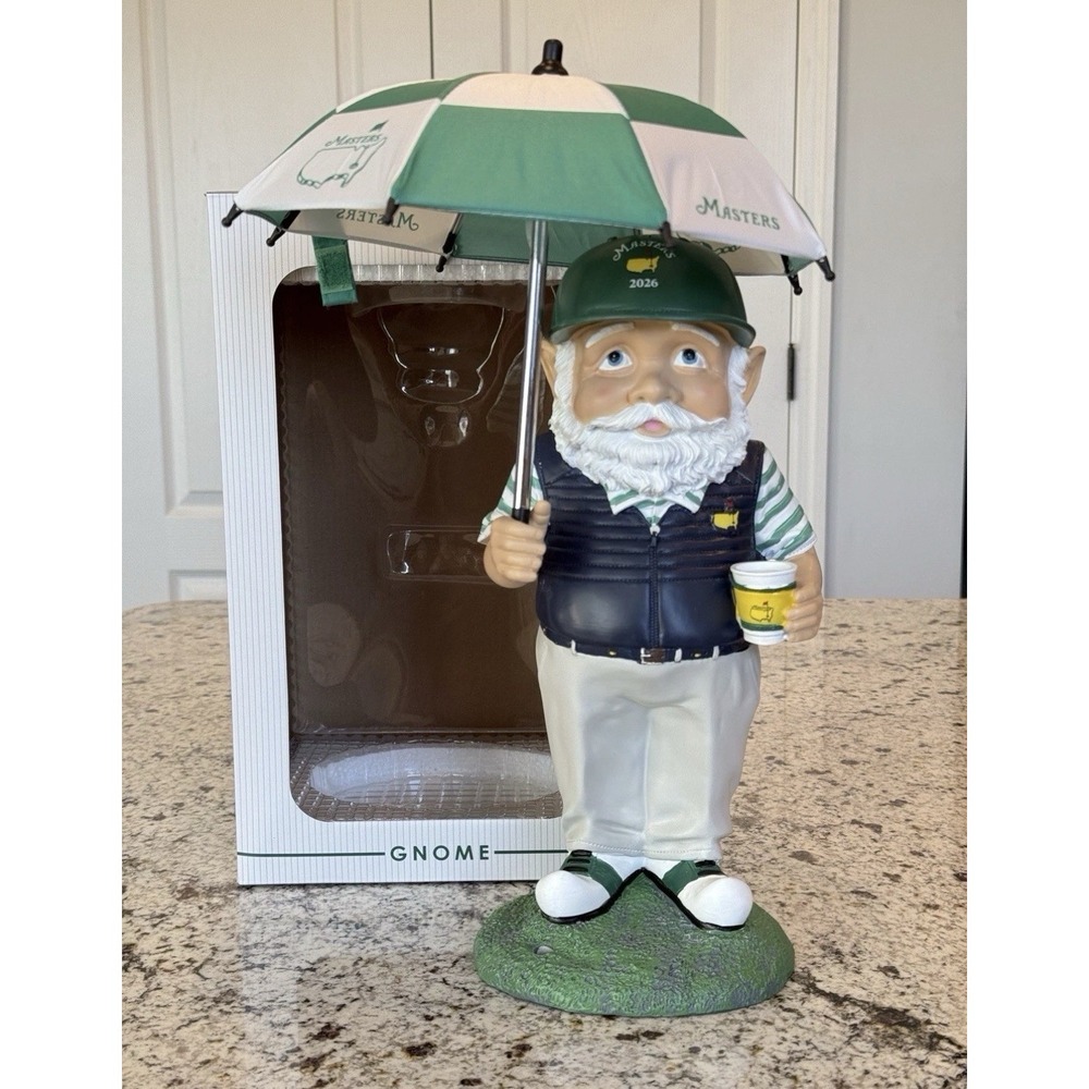Masters 2026 Tournament Full Size Gnome Augusta National Golf Limited Edition